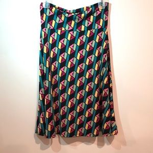 Lula Roe Multicolored Skirt (2 for 10 option 🎈)